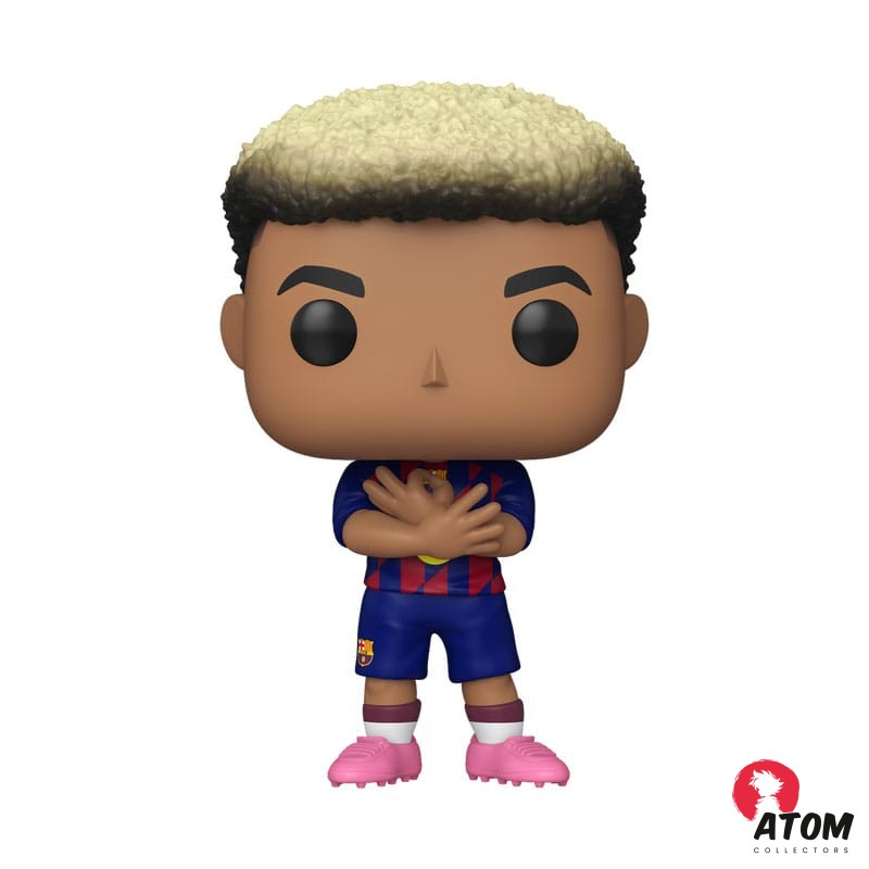 EFL POP - Football Vinyl Figurine Barcelona - Lamine Yamal - 9 cm - Funko – Image 2