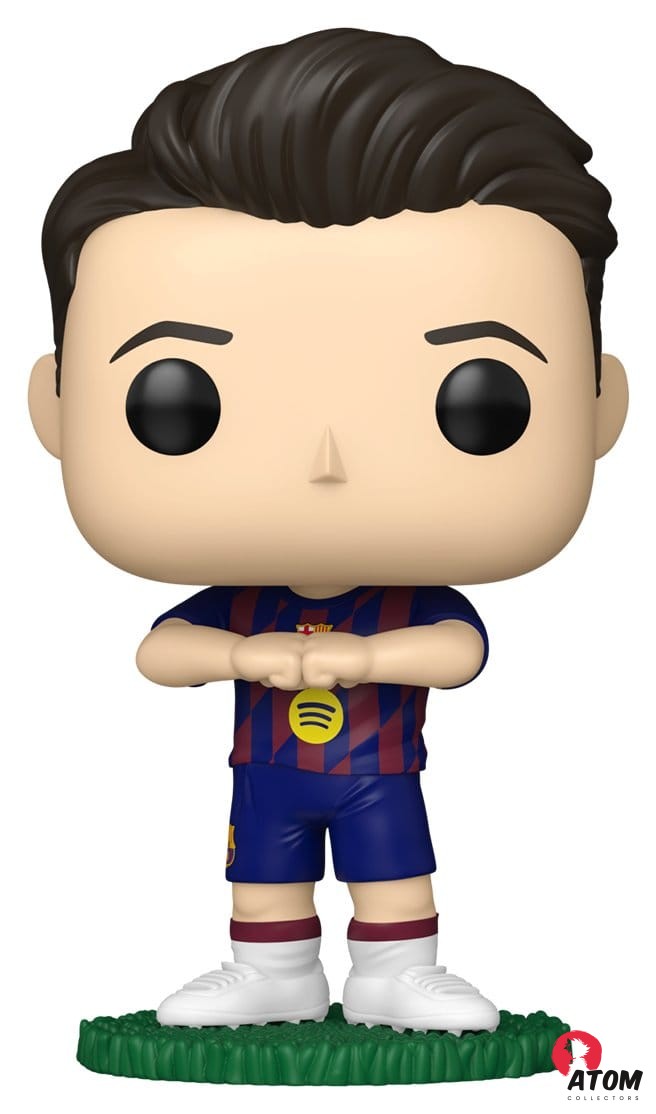FC Barcelone POP - Football Vinyl figurine - Robert Lewandowski - 9 cm - Funko