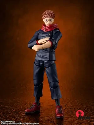 Figurine S.H. Figuarts - Jujustu Kaisen - Figurine Yuji Itadori 120% Of Potential - (15 cm) . Bandai Tamashii Nations – Image 2