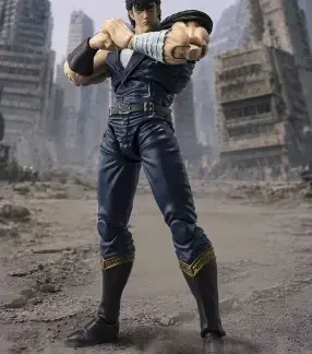 HOKUTO NO KEN - Fist of the North Star - Kenshiro - (16.5 cm) . Bandai Tamashii Nations