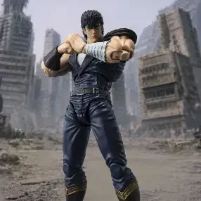 HOKUTO NO KEN - Fist of the North Star - Kenshiro - (16.5 cm) . Bandai Tamashii Nations