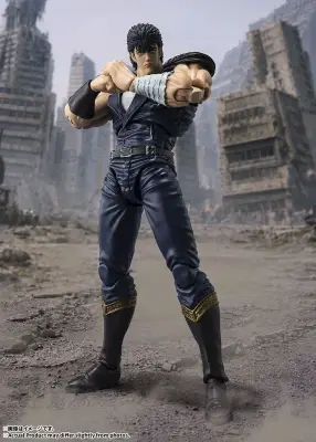 HOKUTO NO KEN - Fist of the North Star - Kenshiro - (16.5 cm) . Bandai Tamashii Nations