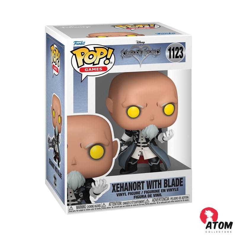 Kingdom Hearts POP - Games Vinyl figurine - Xehonort w/Blade - 9 cm - Funko