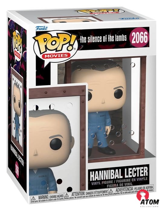 Le Silence des agneaux POP! - Movies Vinyl - Figurine Hannibal - (9 cm) - Funko