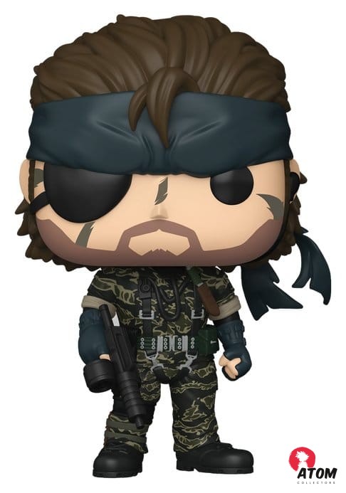 Metal Gear POP! - Games Vinyl - Figurine Metal Gear Solid 3 - Big Boss exclusive - (9 cm) - Funko – Image 2