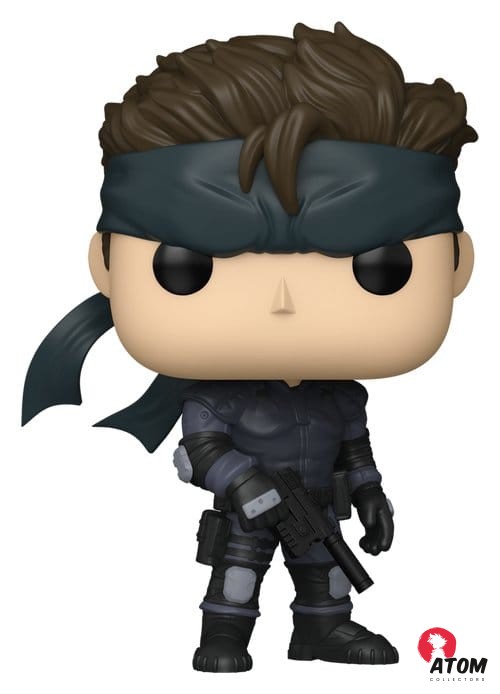 Metal Gear Solid POP! - Games Vinyl - Figurine Solid Snake - (9 cm) - Funko – Image 2