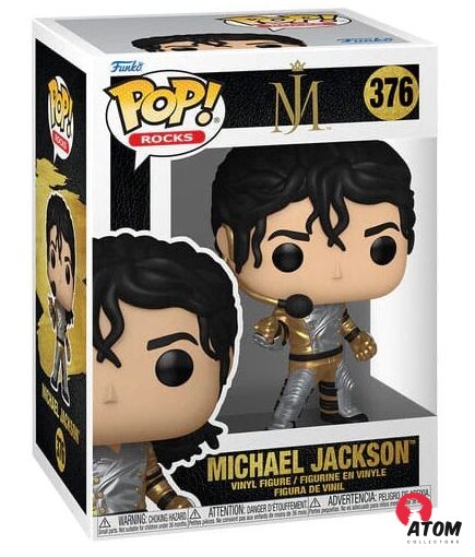 Michael Jackson POP - Rocks Vinyl - Figurine Armor - 9 cm - Funko