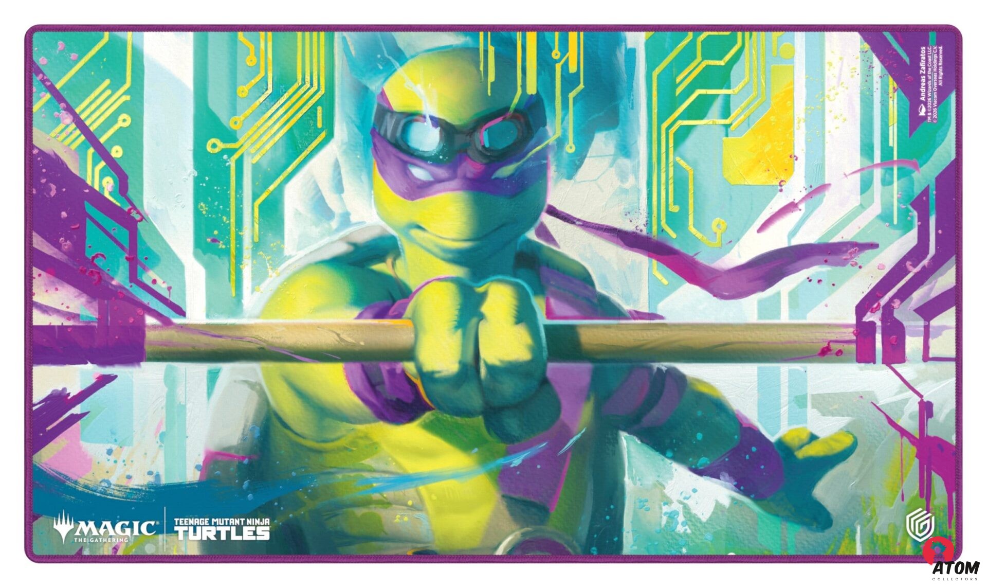 Ultimate Guard Play-Mat Magic: The Gathering - Teenage Mutant Ninja Turtles - Donatello's Technique- (61 x 35 cm)