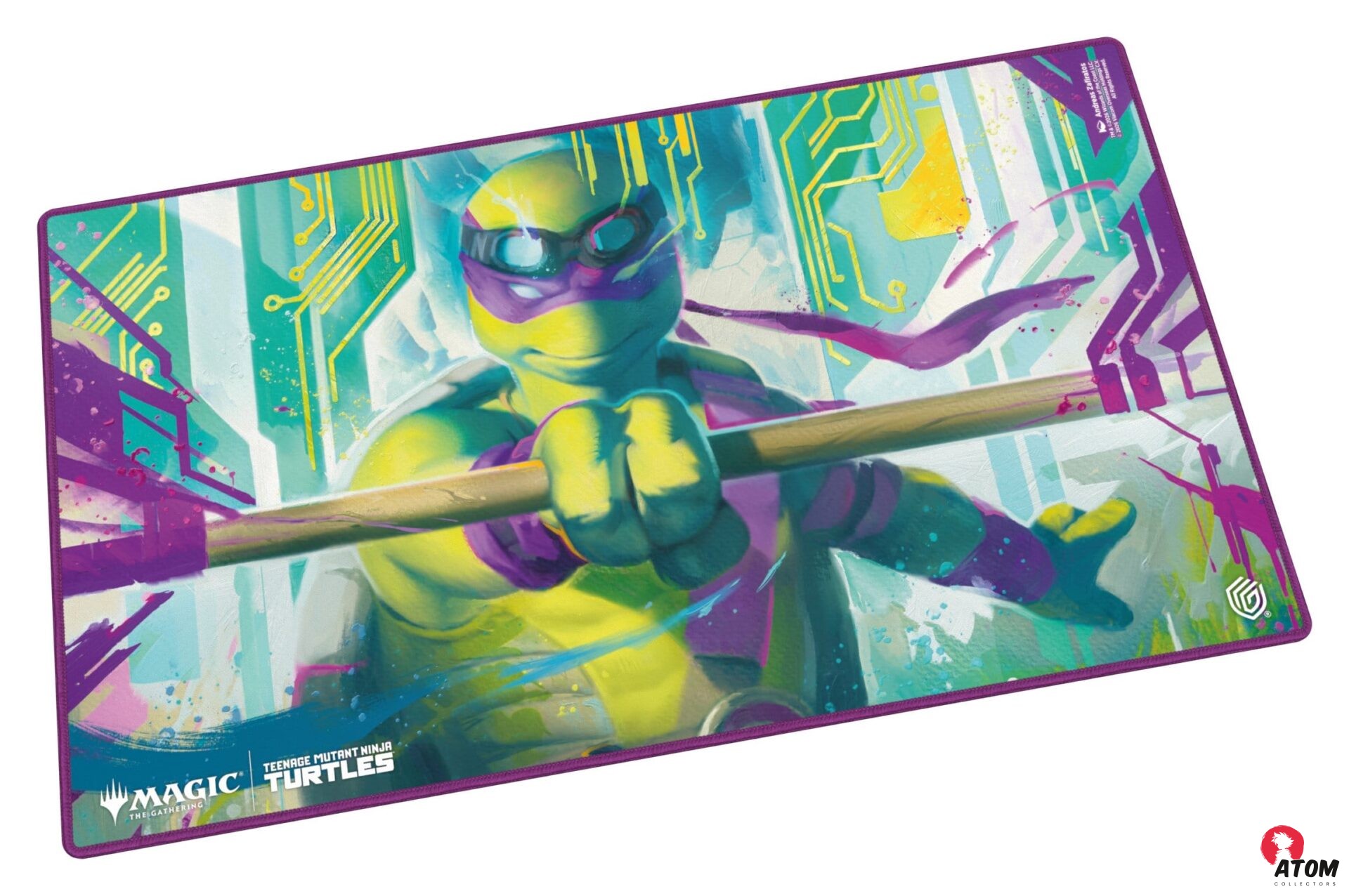 Ultimate Guard Play-Mat Magic: The Gathering - Teenage Mutant Ninja Turtles - Donatello's Technique- (61 x 35 cm) – Image 2