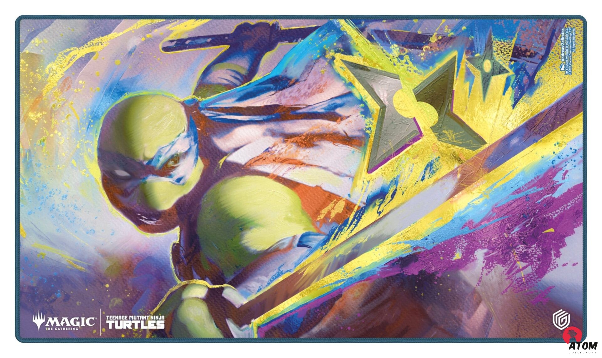 Ultimate Guard Play-Mat Magic: The Gathering - Teenage Mutant Ninja Turtles - Leonardo's Technique - (61 x 35 cm)