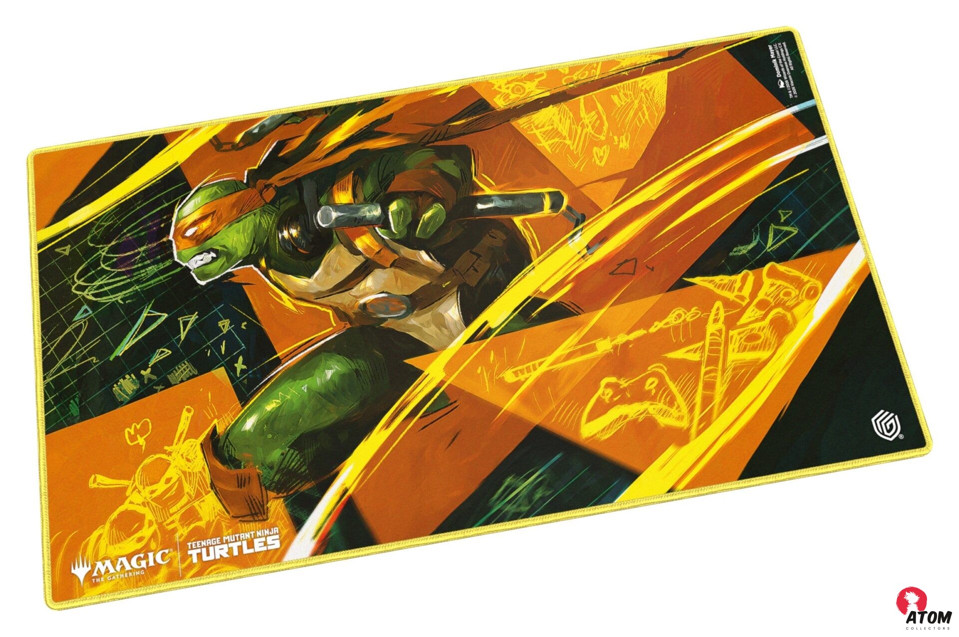Ultimate Guard Play-Mat Magic: The Gathering - Teenage Mutant Ninja Turtles - Michelangelo's Technique- (61 x 35 cm) – Image 2