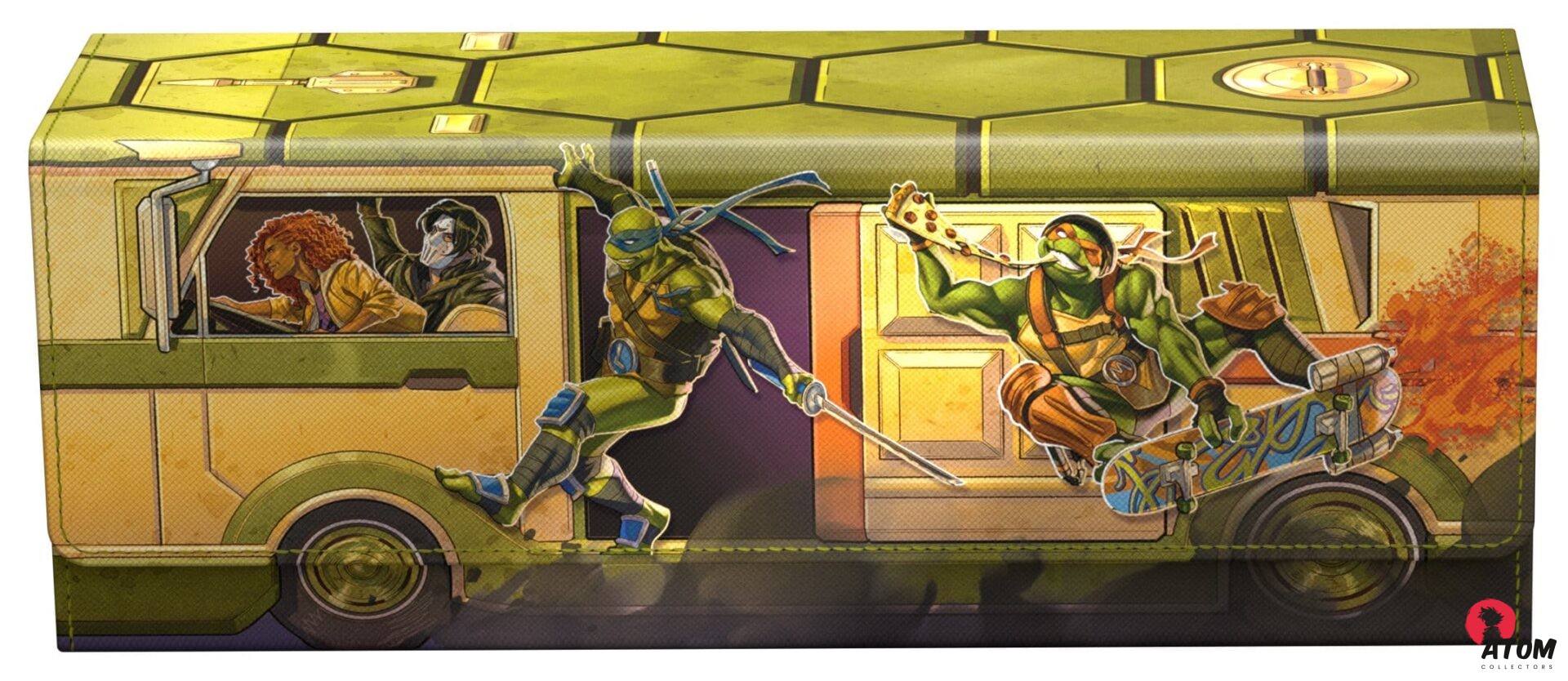 Ultimate Guard Arkhive 400+ Xenoskin Magic: The Gathering - Teenage Mutant Ninja Turtles - Turtles Van – Image 4