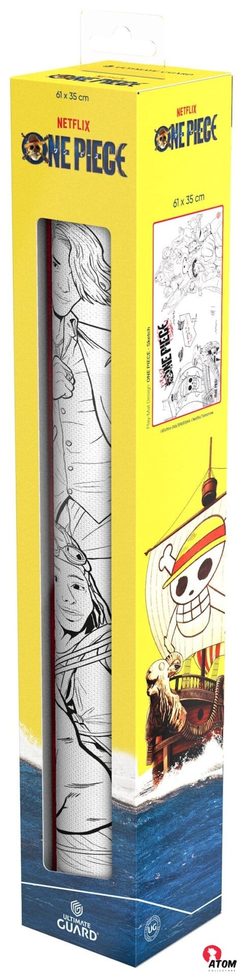 Ultimate Guard Play-Mat NETFLIX ONE PIECE - Sketch - (61 x 35 cm) – Image 6