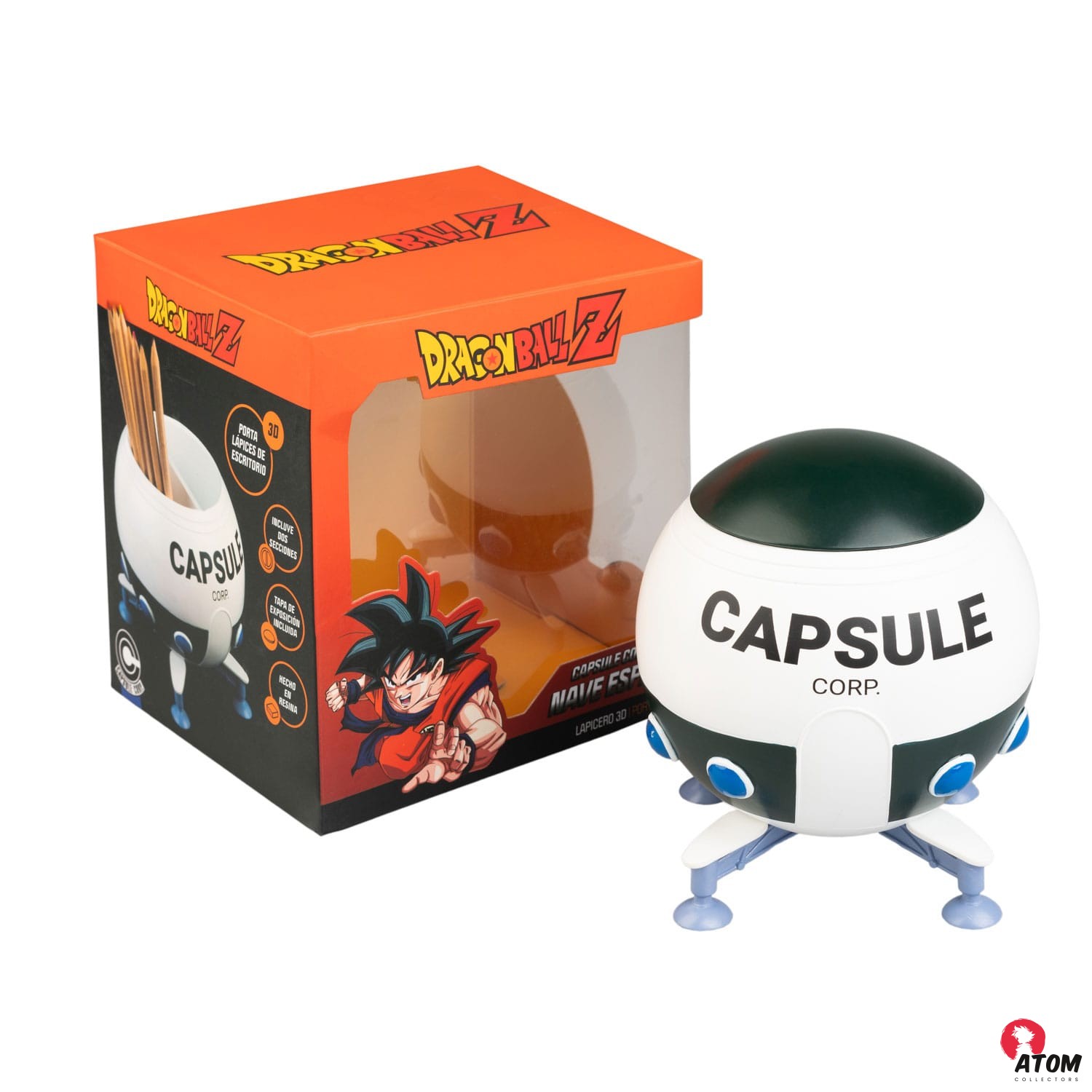 Dragon Ball Z - Porte-crayons Vaisseau spatial Capsule Corp – Image 5