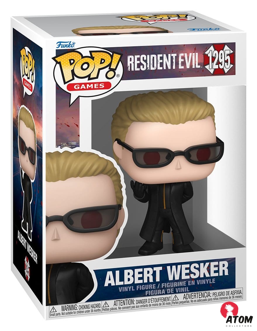 Resident Evil POP! - Games Vinyl - Figurine Albert Wesker (9 cm) - Funko
