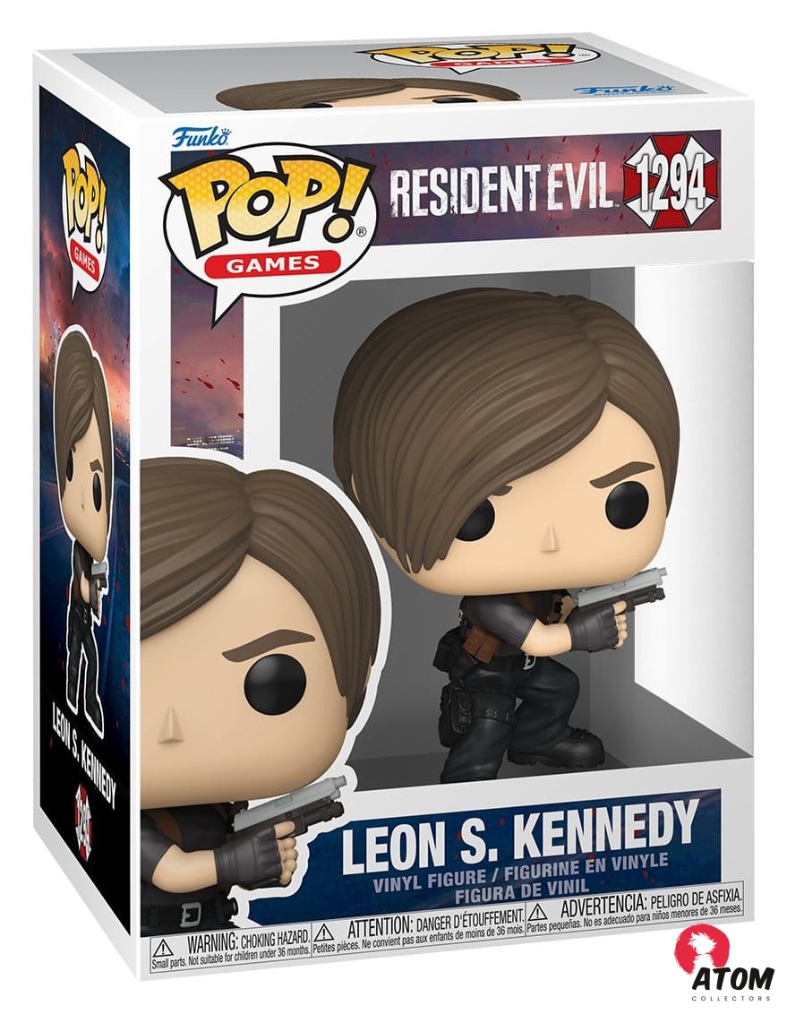 Resident Evil POP! - Games Vinyl - Figurine Leon S. Kennedy (9 cm) - Funko