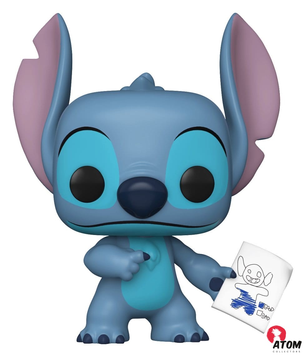 Lilo & Stitch POP! Vinyl figurine Stitch with Mood Chart - (9 cm) - Funko – Image 2