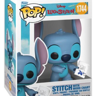 Lilo & Stitch POP! Vinyl figurine Stitch with Mood Chart - (9 cm) - Funko