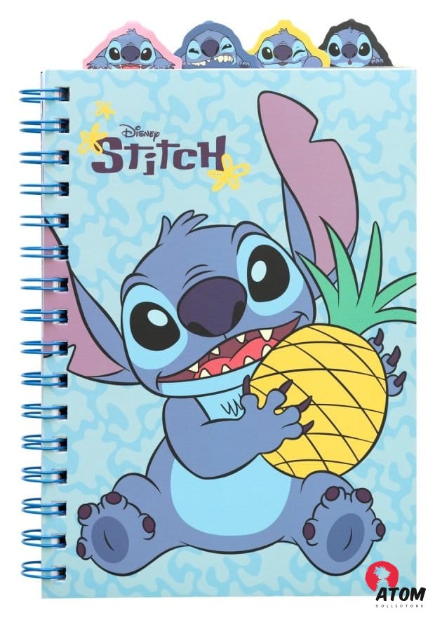 Stitch - Cahier de projet A5 - (14,8 cm x 21 cm)