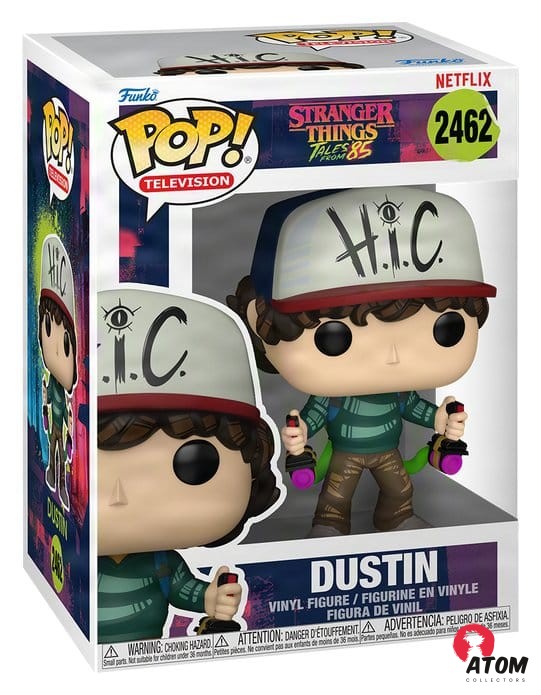 Stranger Things - Figurine POP! Animation - Dustin - Tales from '87 - (9 cm) - Funko