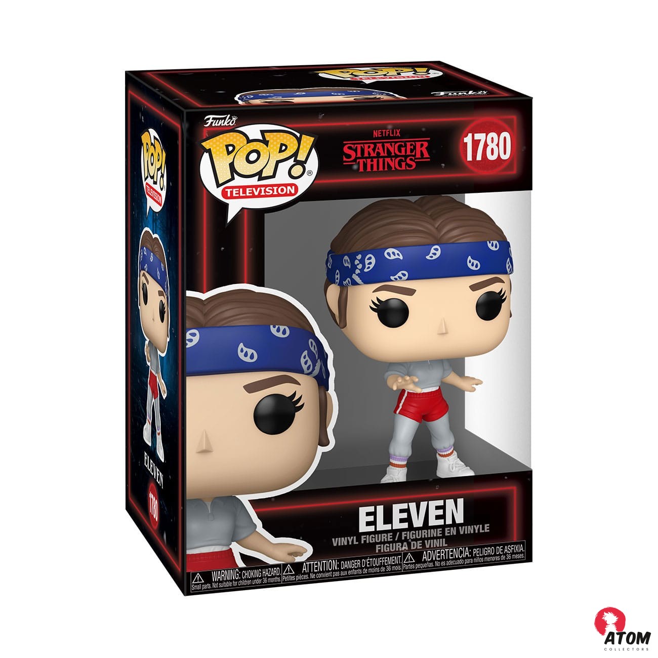 Stranger Things POP - Television Vinyl figurines - Eleven with Bandana - 9 cm - Funko