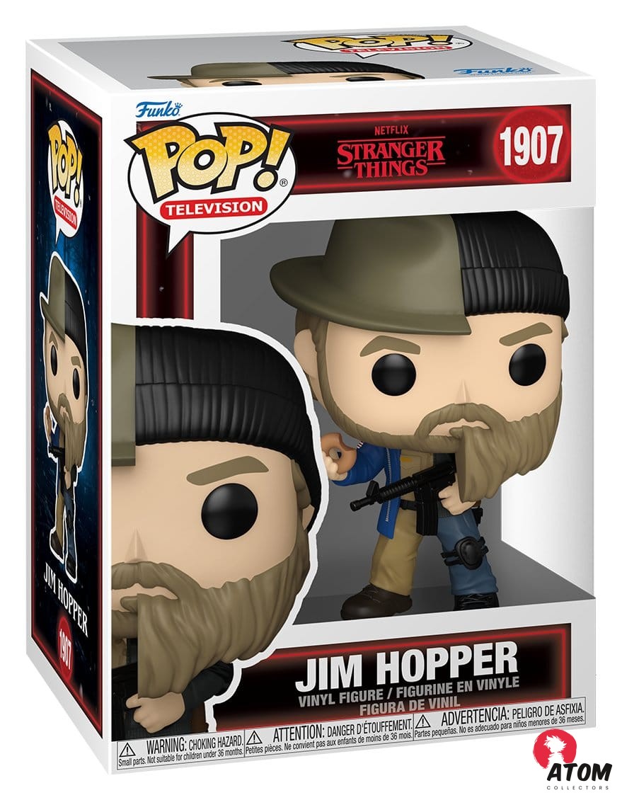 Stranger Things POP - TV Vinyl figurines - Jim Hopper SPLT - 9 cm - Funko