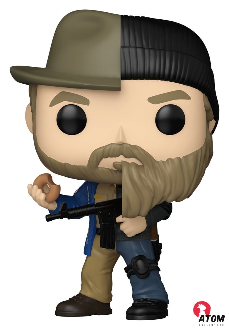 Stranger Things POP - TV Vinyl figurines - Jim Hopper SPLT - 9 cm - Funko – Image 2