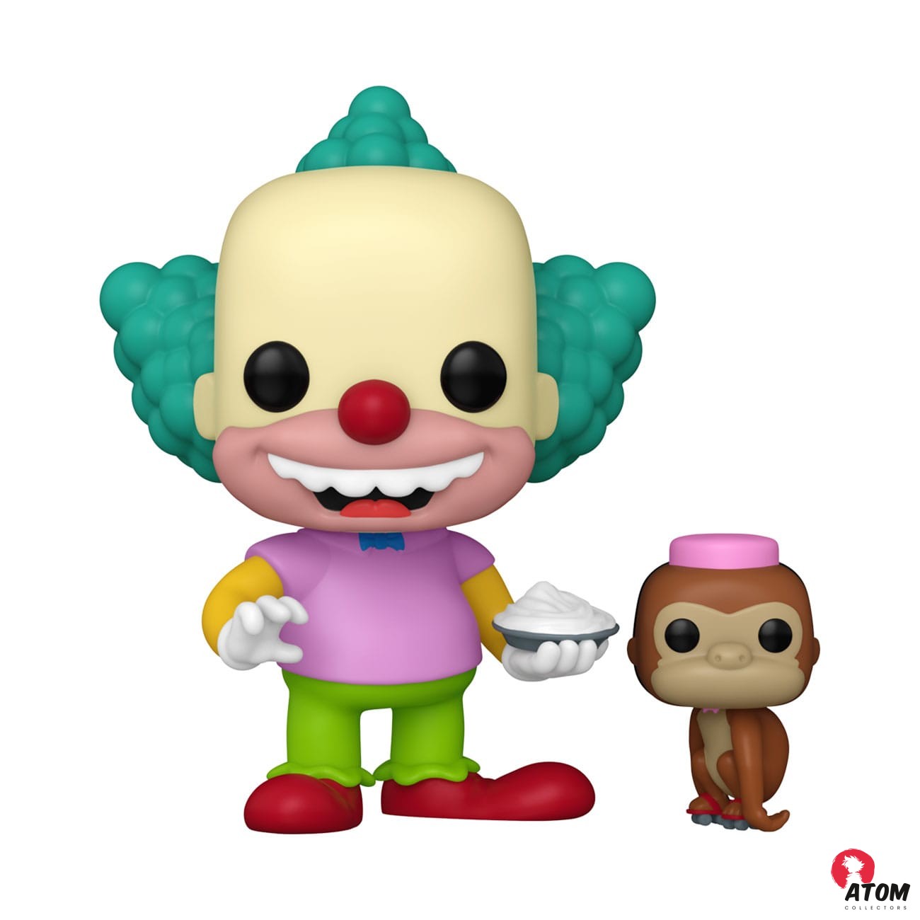Simpsons Figurine POP! & Buddy TV Vinyl - Krusty & Tenny - (9 cm) - Funko – Image 2
