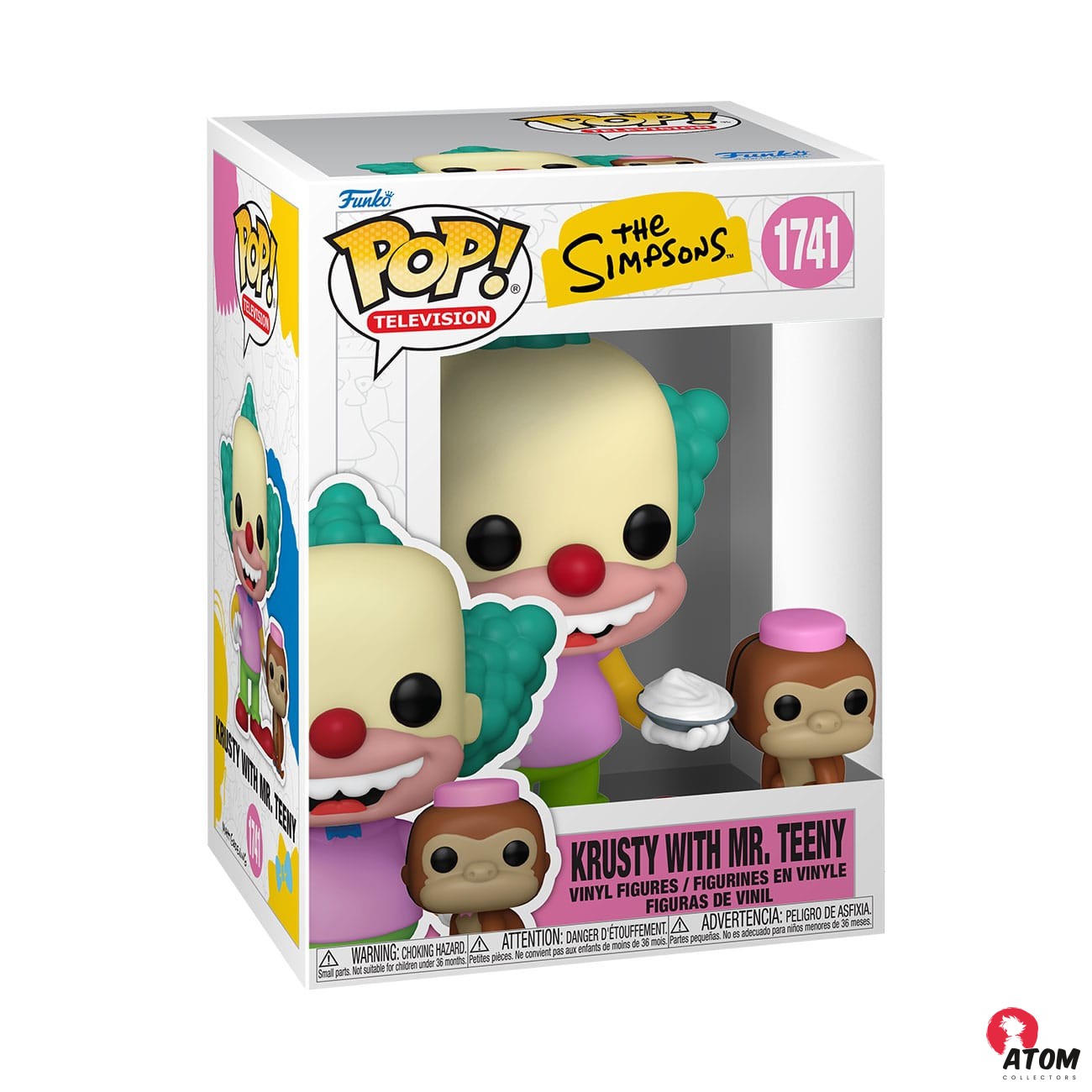 Simpsons Figurine POP! & Buddy TV Vinyl - Krusty & Tenny - (9 cm) - Funko