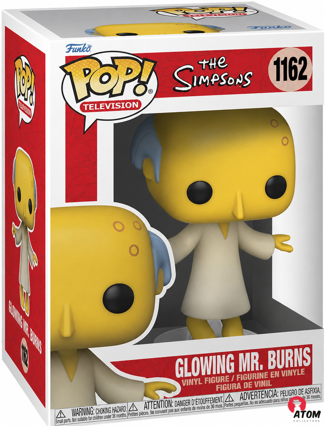 Simpsons Figurine POP! Vinyl - M. Burns - (9 cm) - Funko