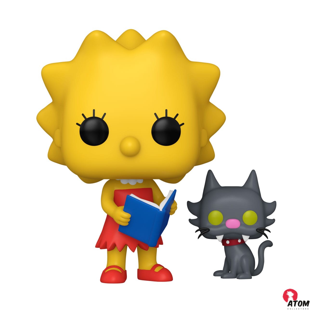 Simpsons Figurine POP&Buddy - TV Vinyl - Lisa & Snowball - 9 cm - Funko – Image 2