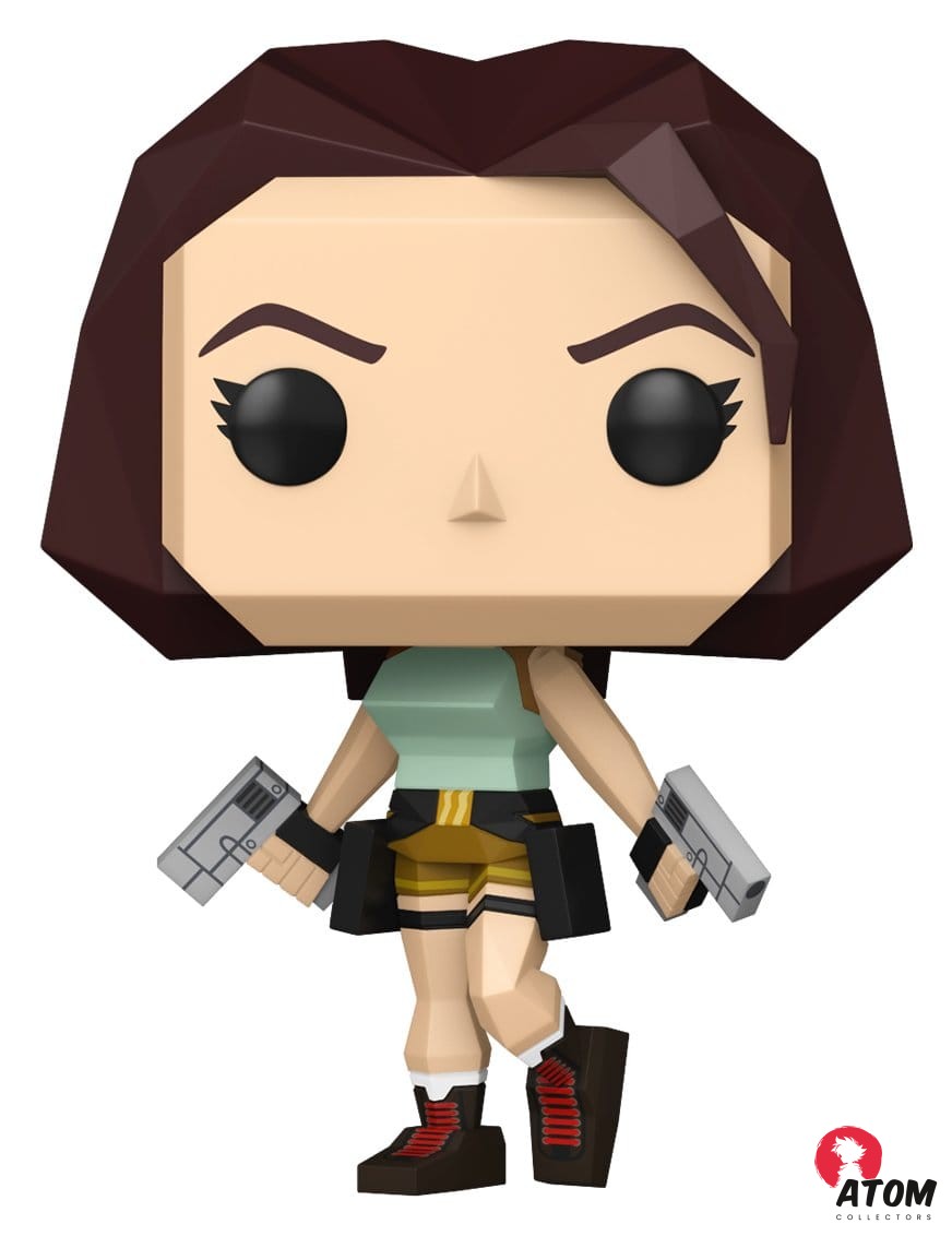 Tomb Raider POP - Games Vinyl figurine - Lara Croft (Polygon) - 9 cm - Funko