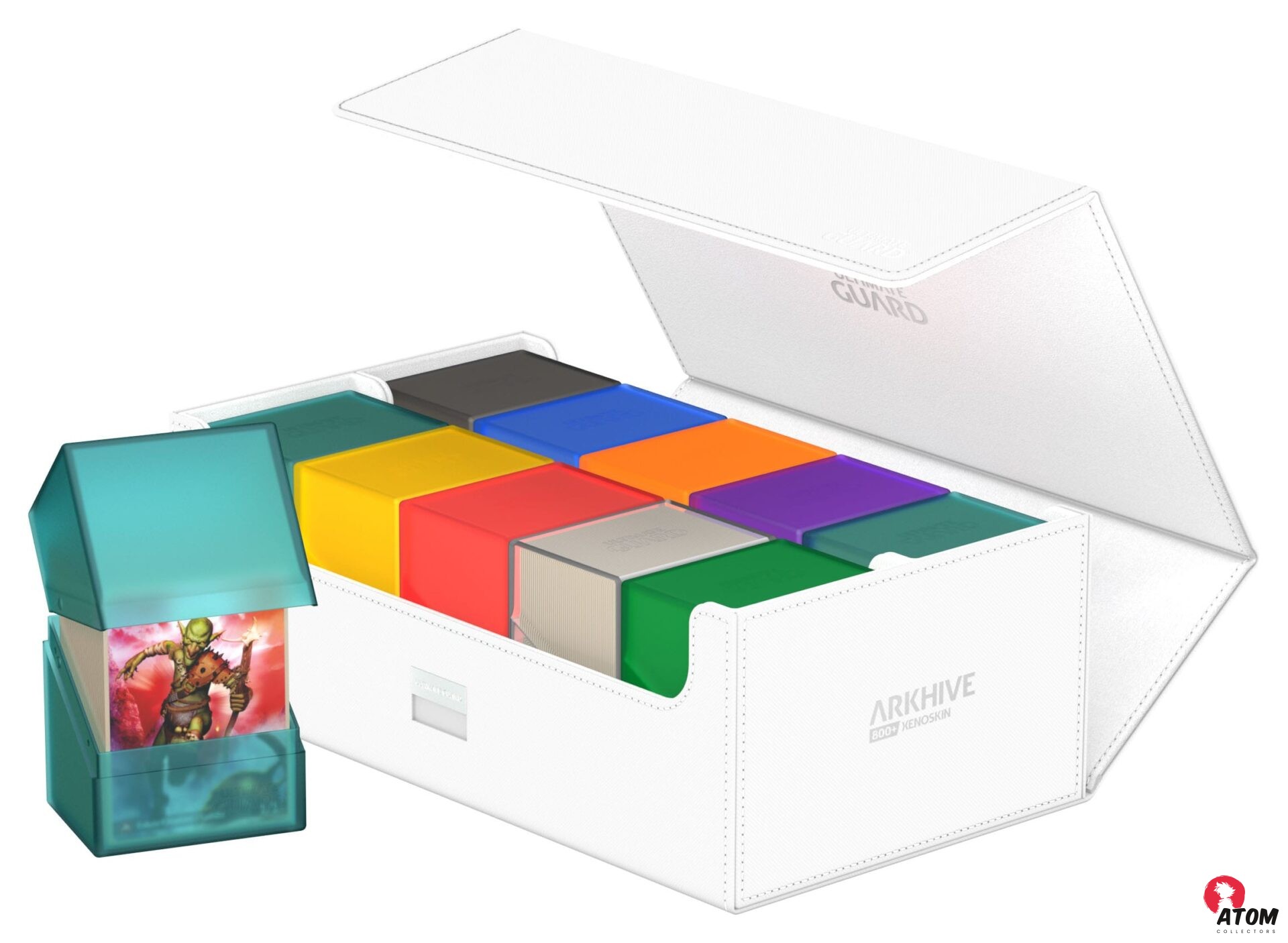 Ultimate Guard - Arkhive 800+ XenoSkin Monocolor - Blanc – Image 8