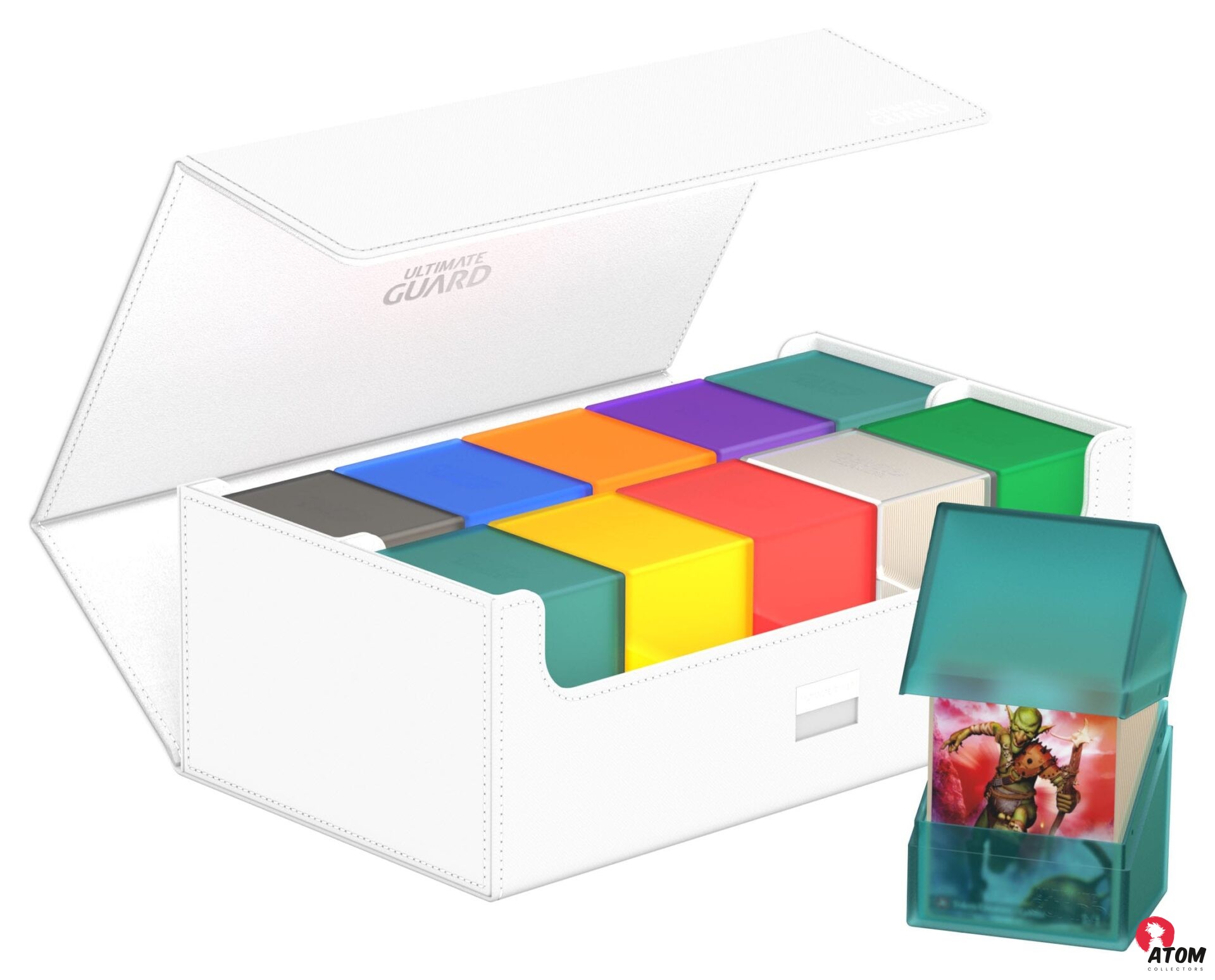 Ultimate Guard - Arkhive 800+ XenoSkin Monocolor - Blanc – Image 7