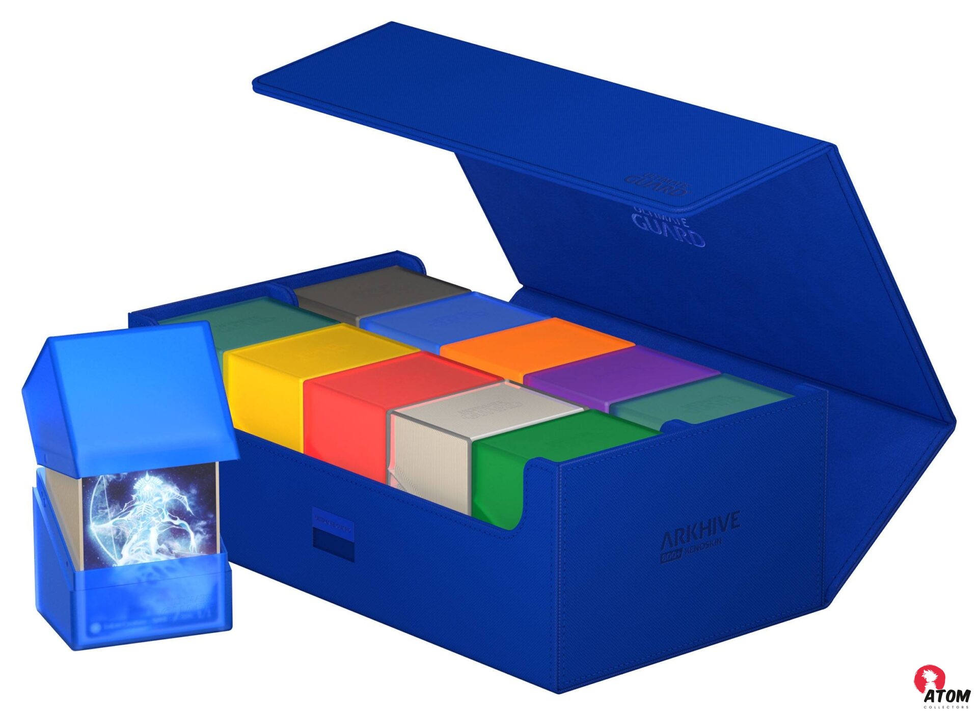 Ultimate Guard - Arkhive 800+ XenoSkin Monocolor - Bleu – Image 7