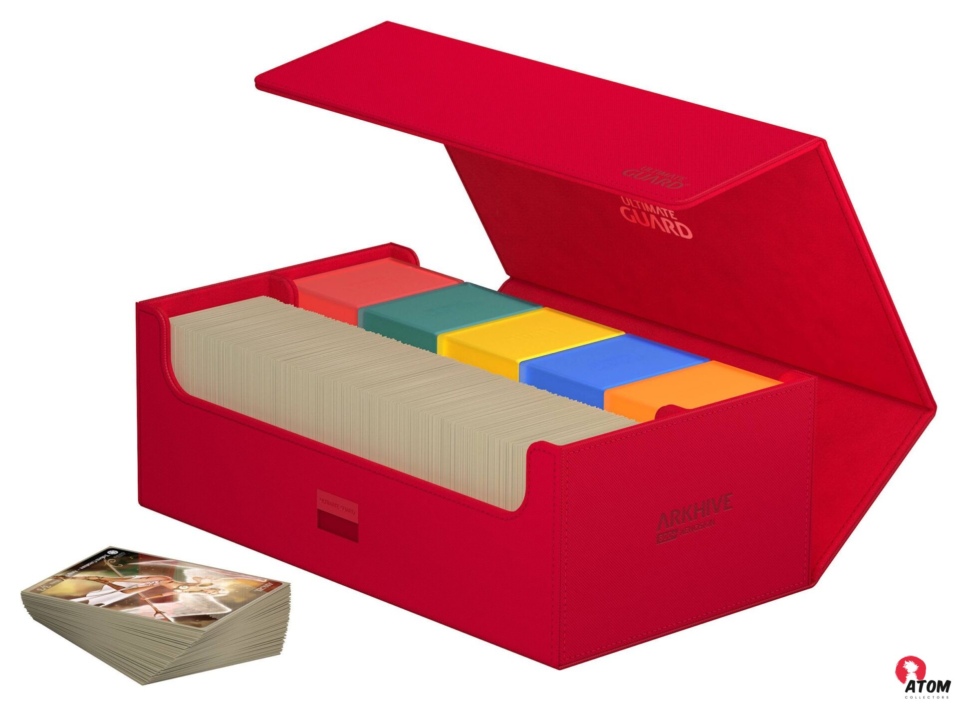 Ultimate Guard - Arkhive 800+ XenoSkin Monocolor - Rouge – Image 6
