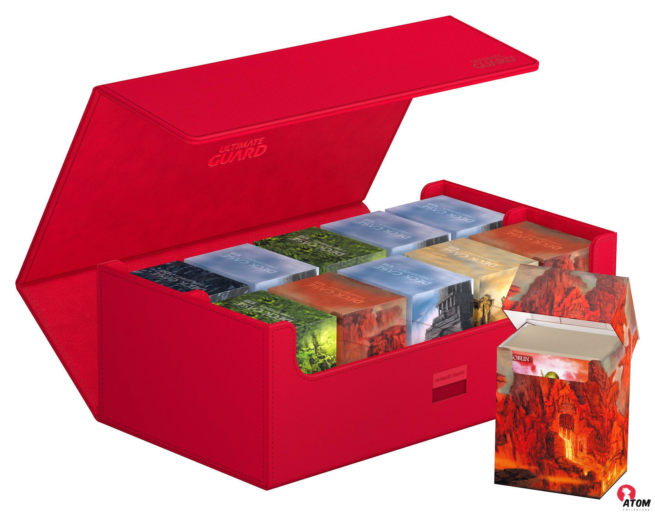Ultimate Guard - Arkhive 800+ XenoSkin Monocolor - Rouge – Image 7