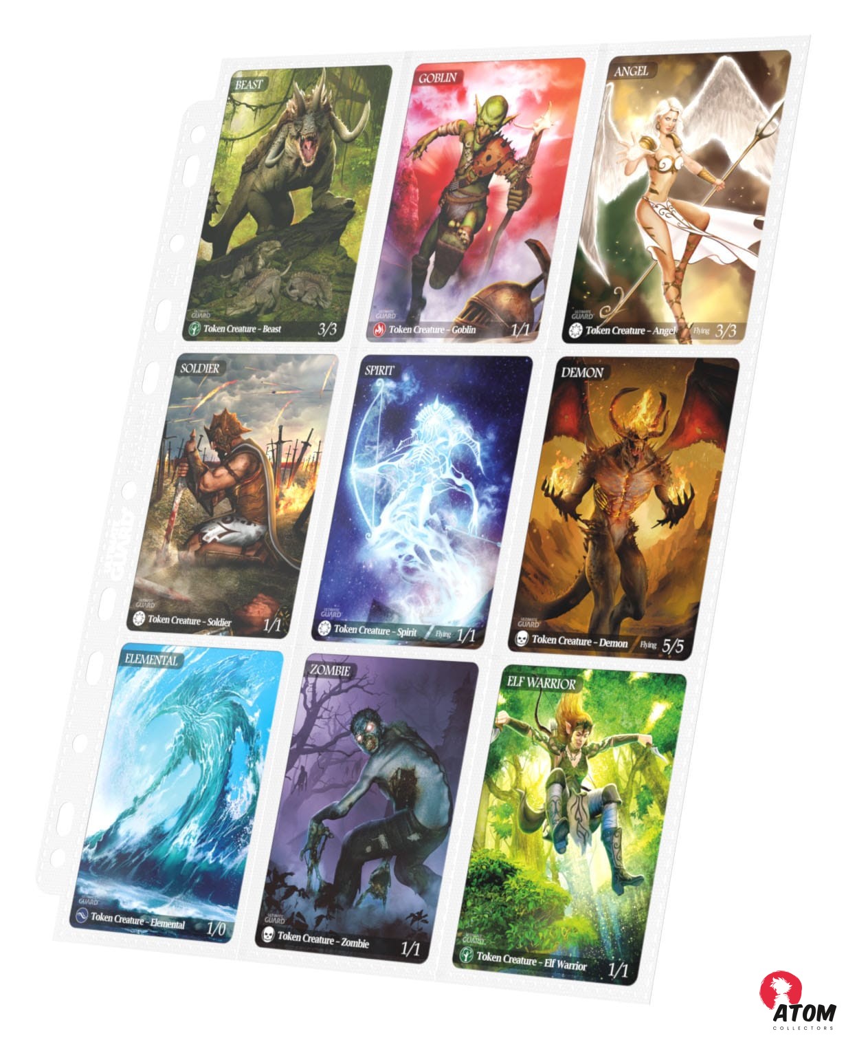 Classeur Ultimate Guard à 18 pochettes - chargement latéral (10) - Blanc – Image 3