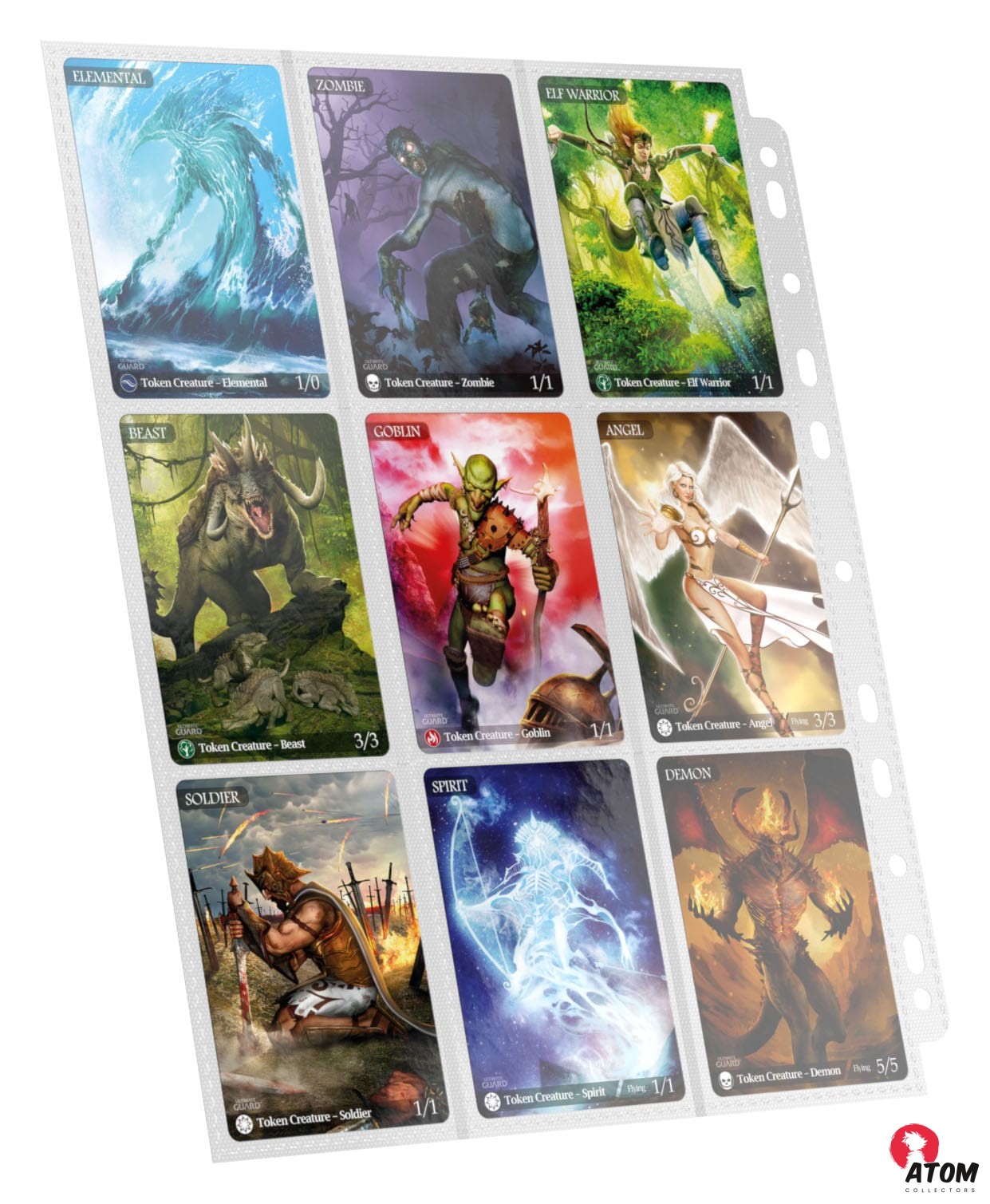 Classeur Ultimate Guard à 18 pochettes - chargement latéral (10) - Blanc – Image 2