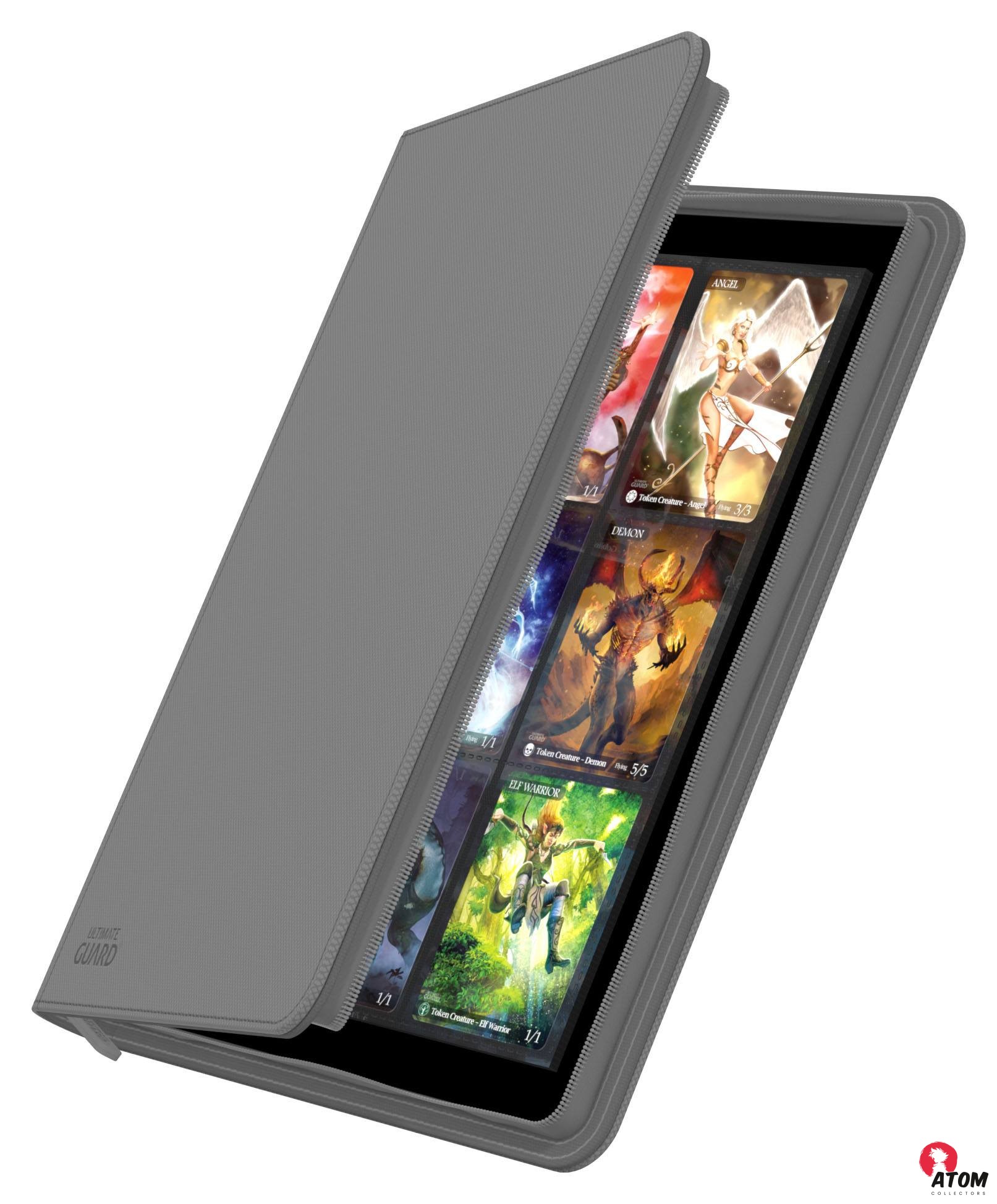 Ultimate Guard - Zipfolio 360 18-Pocket Xenoskin - Grey – Image 2