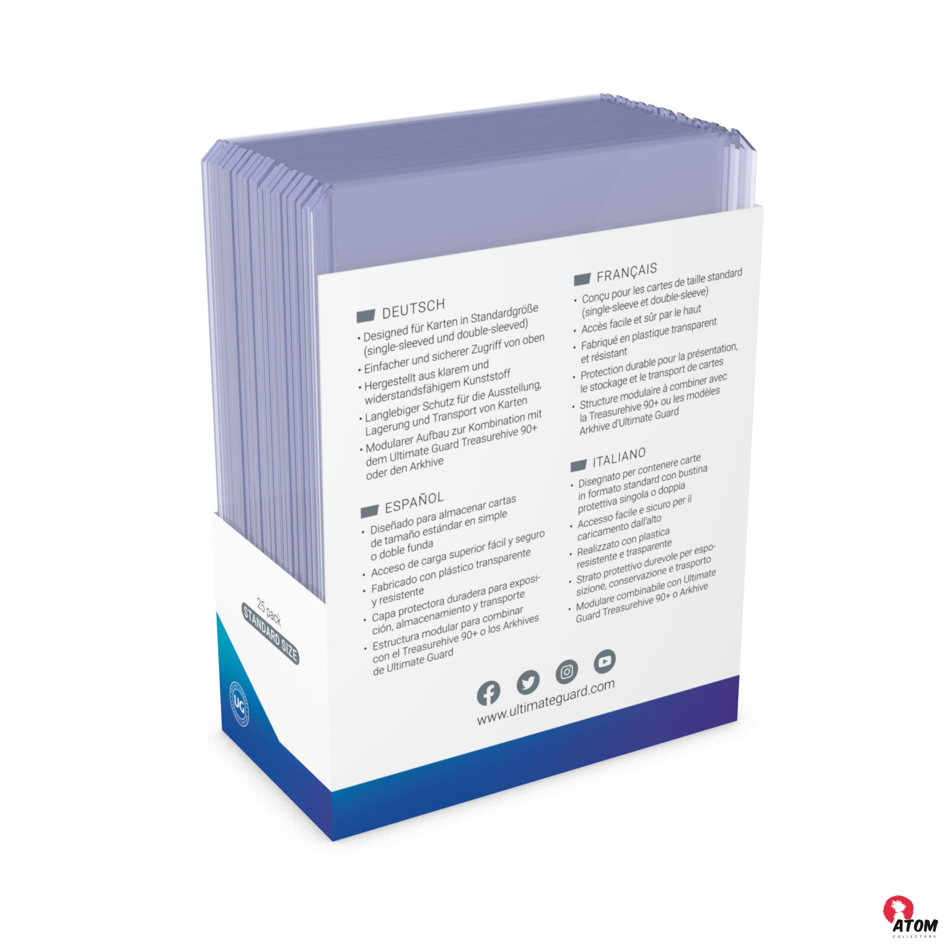 Ultimate Guard Card Covers Toploading (25) - 35 pt – Image 7