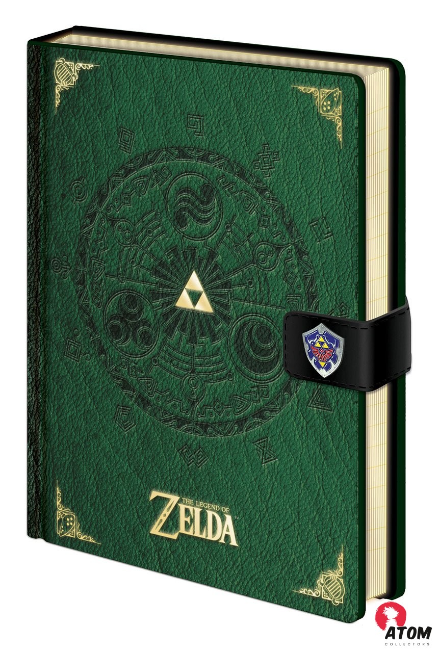Legend of Zelda - Carnet de notes Premium A5 - Triforce New Version - (14,8 cm x 21 cm) - Pyramid International