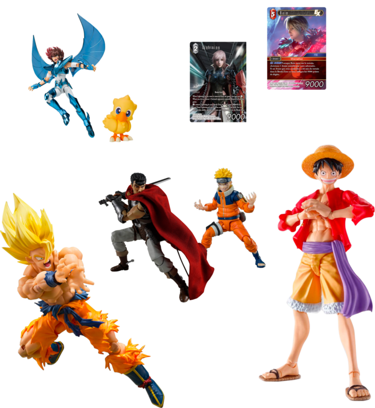 Vente de figurines de collection