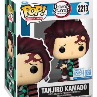 Demon Slayer : Kimetsu no Yaiba POP! Animation Vinyl - Figurine Tanjiro w/Crow - (9 cm) - Funko