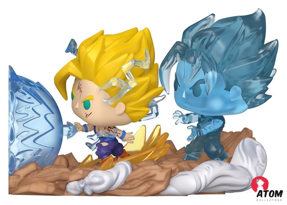 Dragon Ball Z POP - Moments Vinyl - Figurines Father-Son Kamehameha - (9 cm) - Funko – Image 2