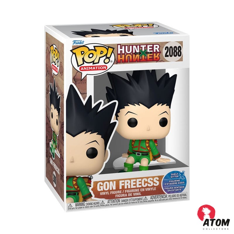 Hunter x Hunter POP - Animation Vinyl figurine - Gon Freecss (Sit) - 9 cm - Funko