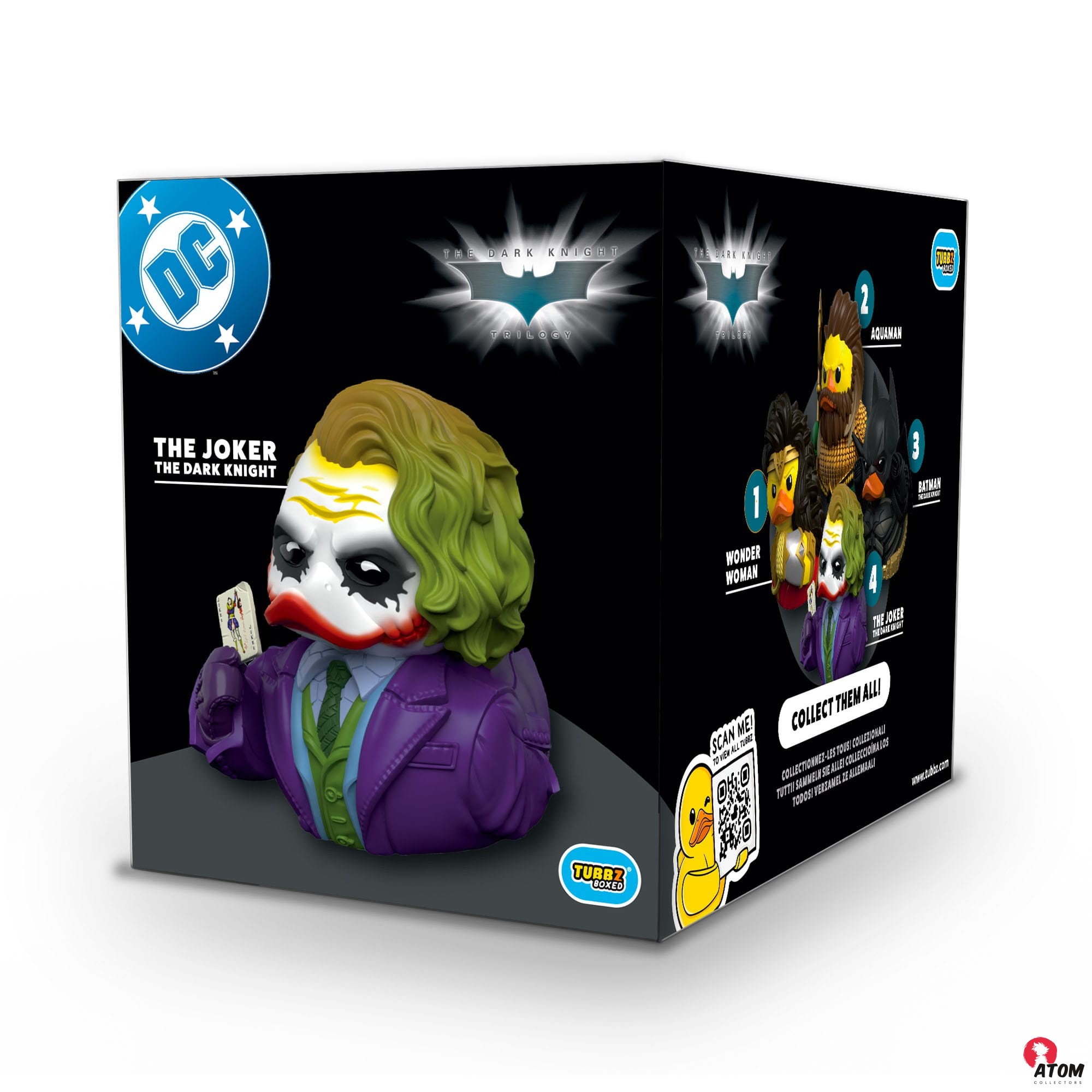 DC Comics Tubbz figurine PVC Joker The Dark Knight Boxed Edition - (10 cm) - Numskull – Image 3