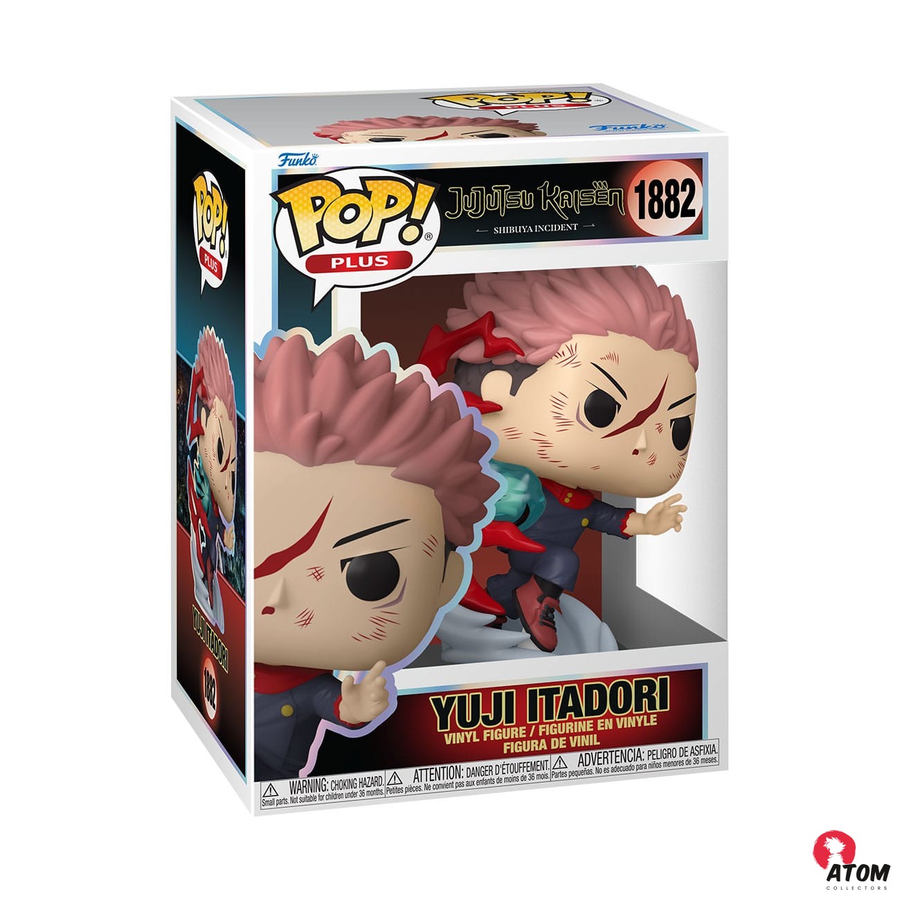 Jujutsu Kaisen POP! - Plus Animation Vinyl - Figurines Yuji Itadori - 9 cm- Funko