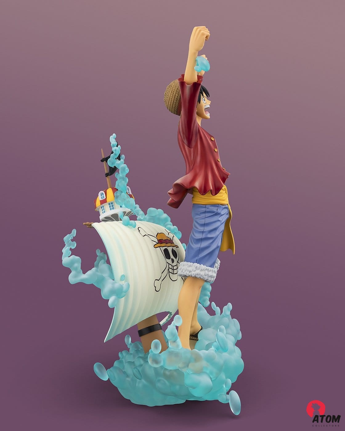 One Piece Figuarts ZERO - (STARTune) figurine PVC Monkey D. Luffy -Setting out for the New World- (25 cm) - Bandai Tamashii Nations – Image 5