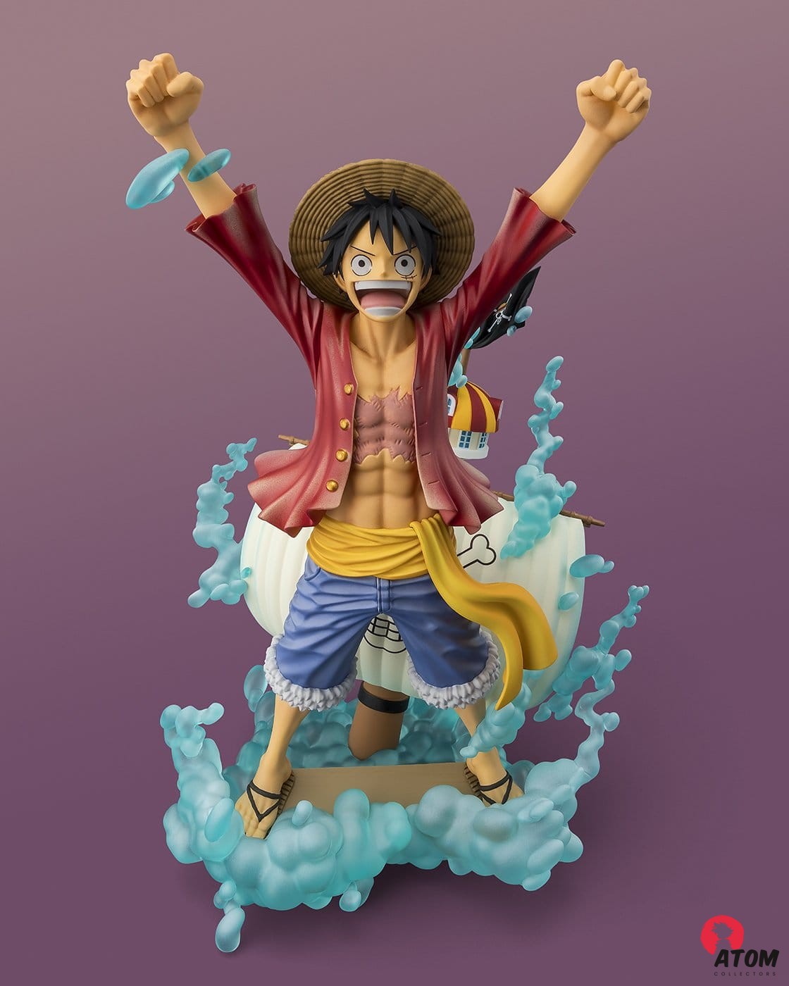 One Piece Figuarts ZERO - (STARTune) figurine PVC Monkey D. Luffy -Setting out for the New World- (25 cm) - Bandai Tamashii Nations – Image 2